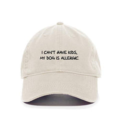DSGN By DNA I Can't Have Kids Baseball Cap Embroidered Cotton Adjustable Dad Hat
