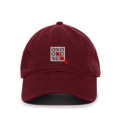 Thinking Out Side The Box Baseball Cap Embroidered Cotton Adjustable Dad Hat
