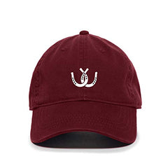 DSGN By DNA Horse Shoes Baseball Cap Embroidered Cotton Adjustable Dad Hat