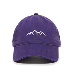 Mountain Outdoors Baseball Cap Embroidered Cotton Adjustable Dad Hat