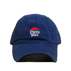 Pizza Slut Dad Baseball Cap Embroidered Cotton Adjustable Dad Hat