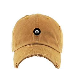 Billiards Vintage Baseball Cap Embroidered Cotton Adjustable Distressed Dad Hat