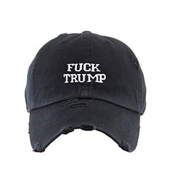 FCK Trump Vintage Baseball Cap Embroidered Cotton Adjustable Distressed Dad Hat