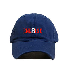 Engine 8 FD Dad Baseball Cap Embroidered Cotton Adjustable Dad Hat