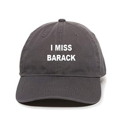 I Miss Barack Baseball Cap Embroidered Cotton Adjustable Dad Hat