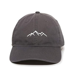 Mountain Outdoors Baseball Cap Embroidered Cotton Adjustable Dad Hat