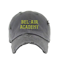 Bel-Air Academy Vintage Baseball Cap Embroidered Cotton Adjustable Distressed Dad Hat