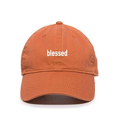 Blessed Baseball Cap Embroidered Cotton Adjustable Dad Hat