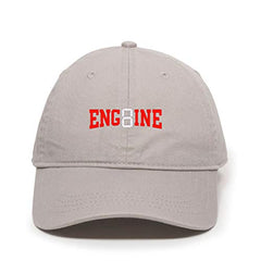 Engine 8 FD Dad Baseball Cap Embroidered Cotton Adjustable Dad Hat