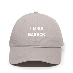 I Miss Barack Baseball Cap Embroidered Cotton Adjustable Dad Hat