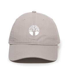 Tree of Life Baseball Cap Embroidered Cotton Adjustable Dad Hat