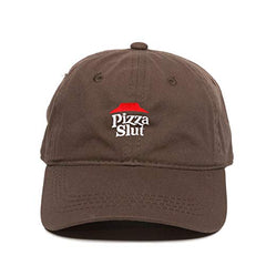 Pizza Slut Dad Baseball Cap Embroidered Cotton Adjustable Dad Hat