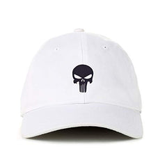 Punisher Skull Baseball Cap Embroidered Cotton Adjustable Dad Hat