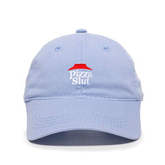 Pizza Slut Dad Baseball Cap Embroidered Cotton Adjustable Dad Hat