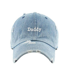 Daddy Vintage Baseball Cap Embroidered Cotton Adjustable Distressed Dad Hat