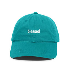 Blessed Baseball Cap Embroidered Cotton Adjustable Dad Hat