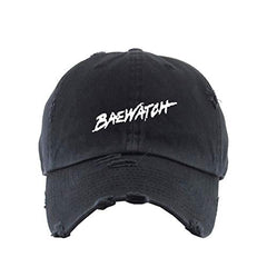 Baewatch Vintage Baseball Cap Embroidered Cotton Adjustable Distressed Dad Hat