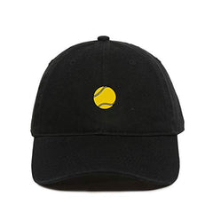 Tennis Ball Baseball Cap Embroidered Cotton Adjustable Dad Hat