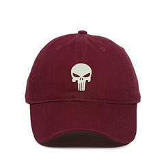 Punisher Skull Baseball Cap Embroidered Cotton Adjustable Dad Hat