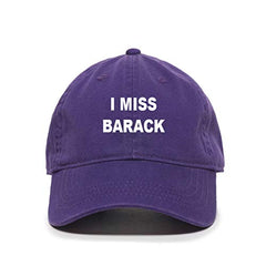 I Miss Barack Baseball Cap Embroidered Cotton Adjustable Dad Hat