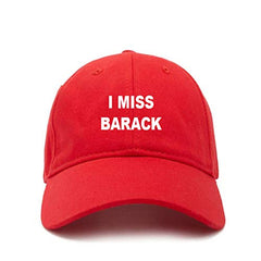 I Miss Barack Baseball Cap Embroidered Cotton Adjustable Dad Hat