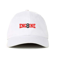 Engine 8 FD Dad Baseball Cap Embroidered Cotton Adjustable Dad Hat