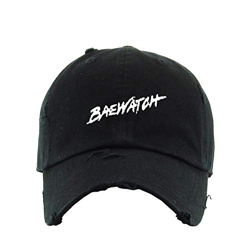 Baewatch Vintage Baseball Cap Embroidered Cotton Adjustable Distressed Dad Hat