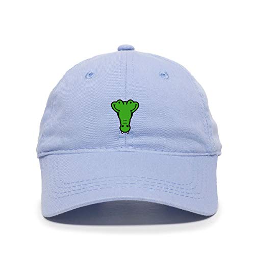 Alligator Baseball Cap Embroidered Cotton Adjustable Dad Hat