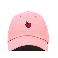 Teacher Apple Baseball Cap Embroidered Cotton Adjustable Dad Hat