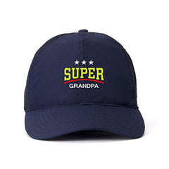 Super Grandpa Dad Baseball Cap Embroidered Cotton Adjustable Dad Hat