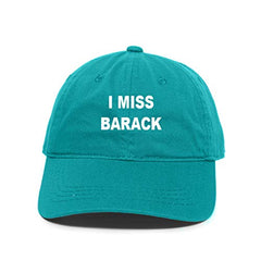 I Miss Barack Baseball Cap Embroidered Cotton Adjustable Dad Hat