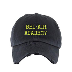 Bel-Air Academy Vintage Baseball Cap Embroidered Cotton Adjustable Distressed Dad Hat